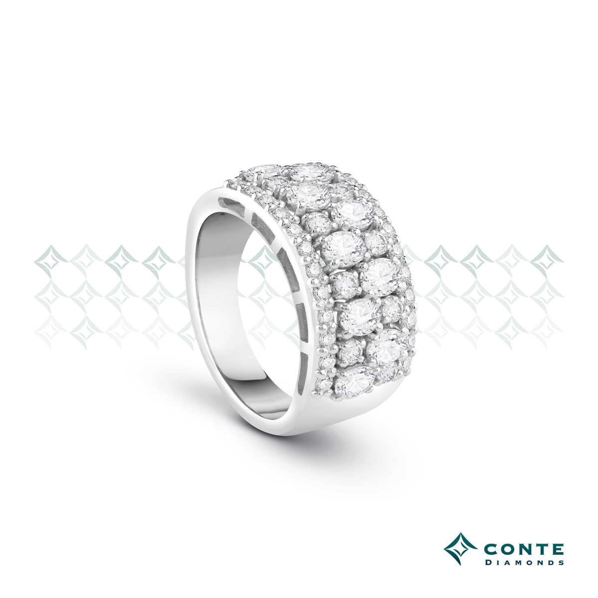 Fascia con diamanti