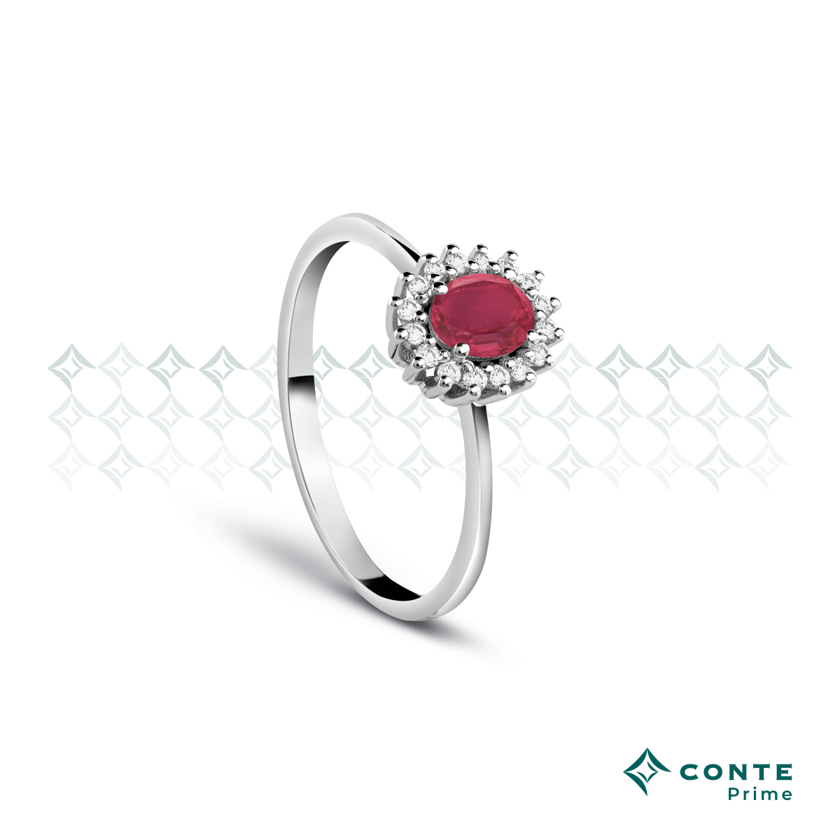 Anello Royal con rubino