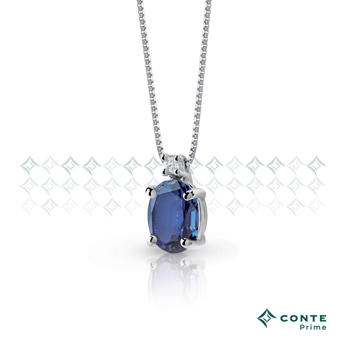 Collana Easy Color con zaffiro