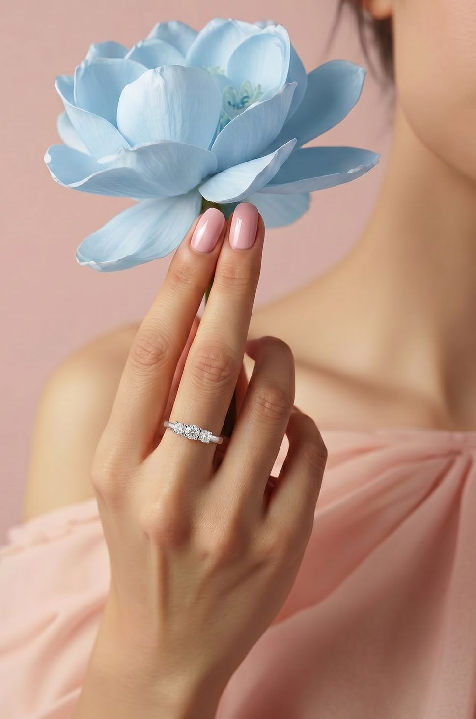 Collezione Trilogy di Conte Diamonds: anello con diamanti